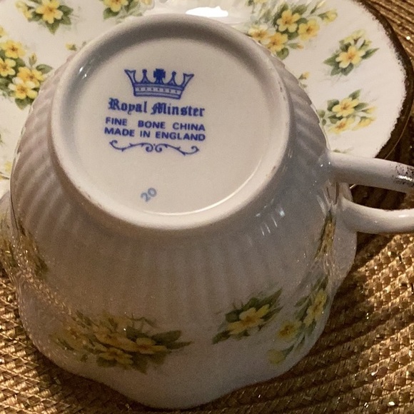 Royal Minister Dining Vintage Royal Minister Fine Bone China Cup And Saucer Poshmark